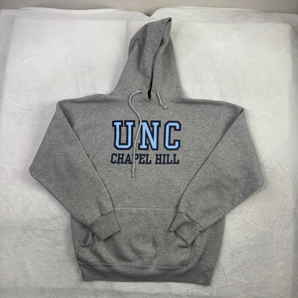 VTG The Cotton Exchange UNC University North Carolina Grey Hoodie Men's Medium